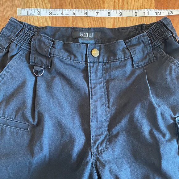 5.11 Tactical Taclite Pro Ripstop Pants 74273-019 Black Mens Size 32 x 32 - Picture 10 of 13